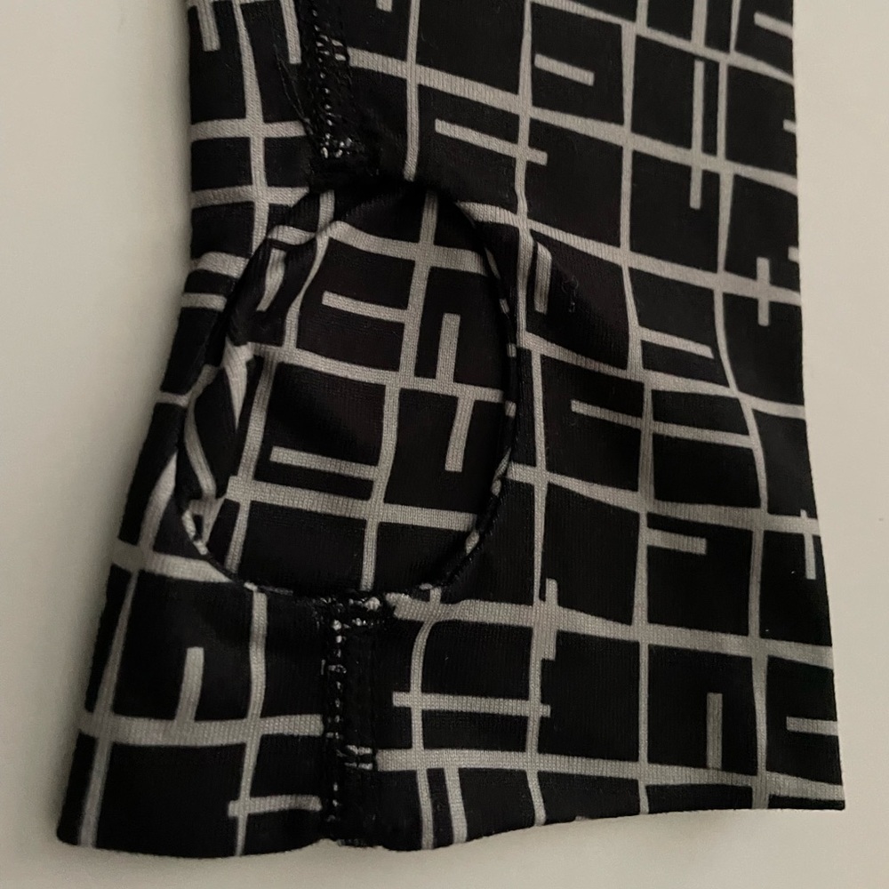 New Men long sleeve active exercise top W/ headband Sz L - Picture 7 of 8